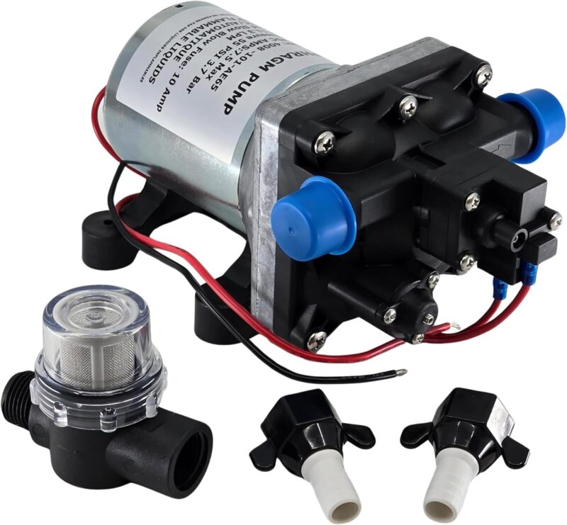 RV Water Pump(4008-101-A65) For 12V 3.0 GPM 55PSI – Modus Performance - View #9